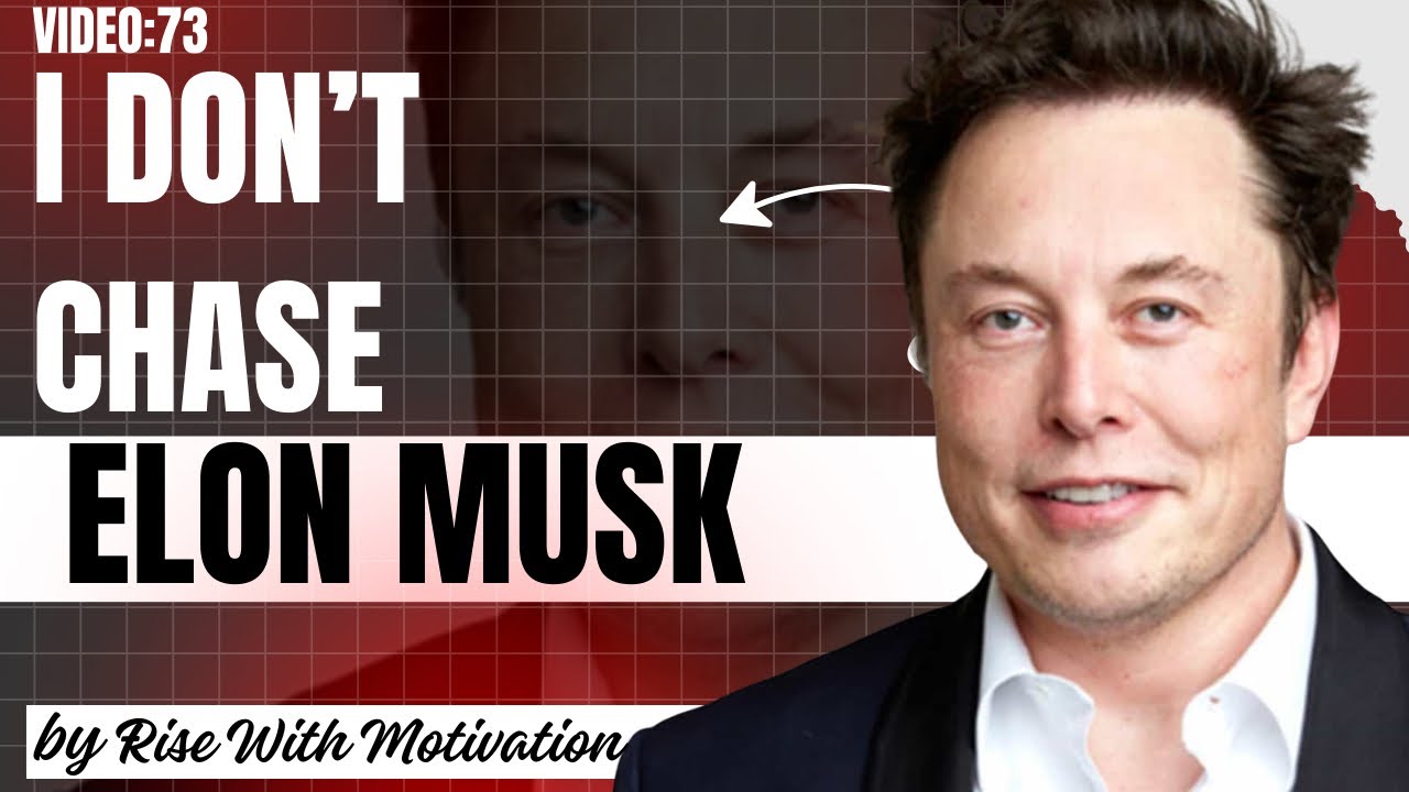 I Don’t Chase  I Decide