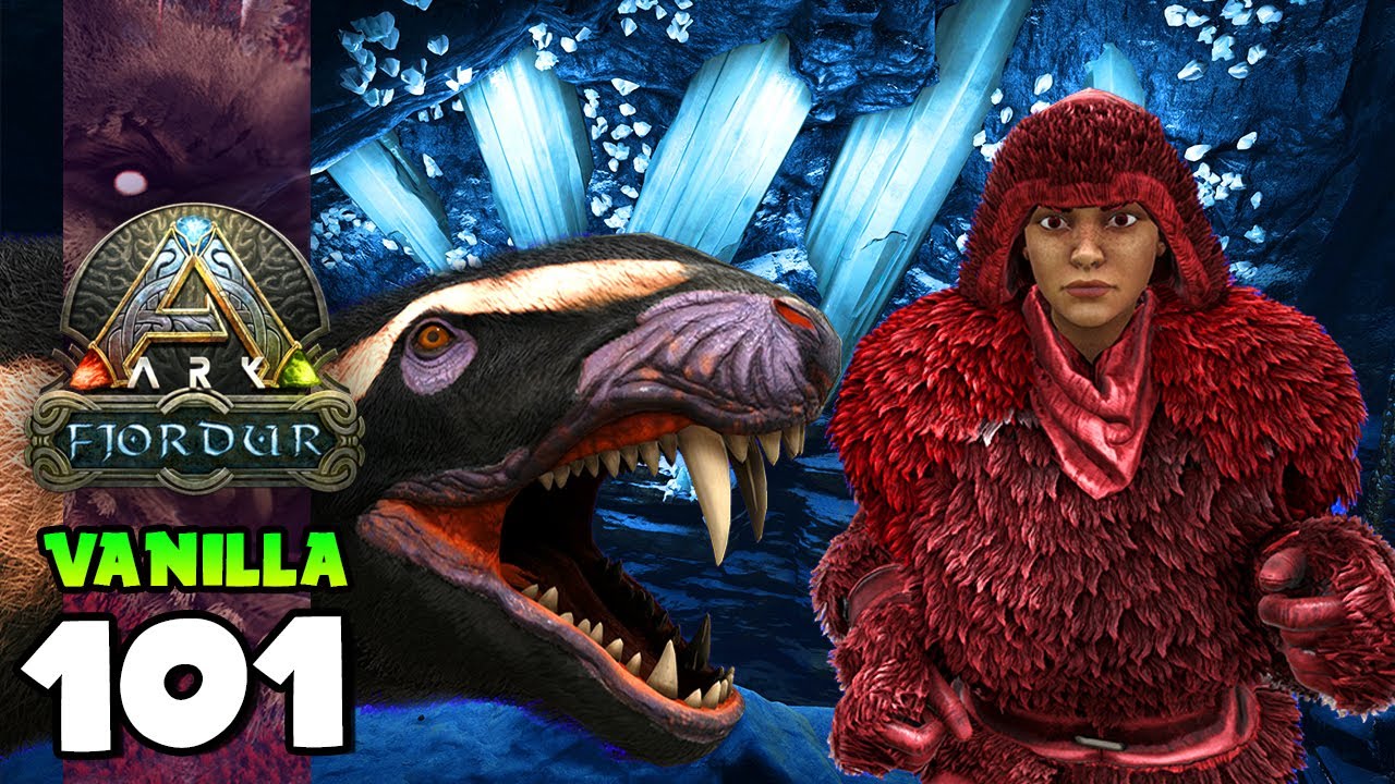 OS MELHORES DROPS DO MAPA ESTÃO AQUI!!! ARK: FJORDUR (VANILLA) 101