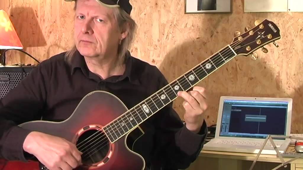 Blues easy Fingerstyle Guitar Lesson by Siggi Mertens