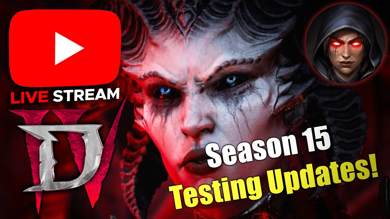 Diablo 4 New Season 15 Test Realm!