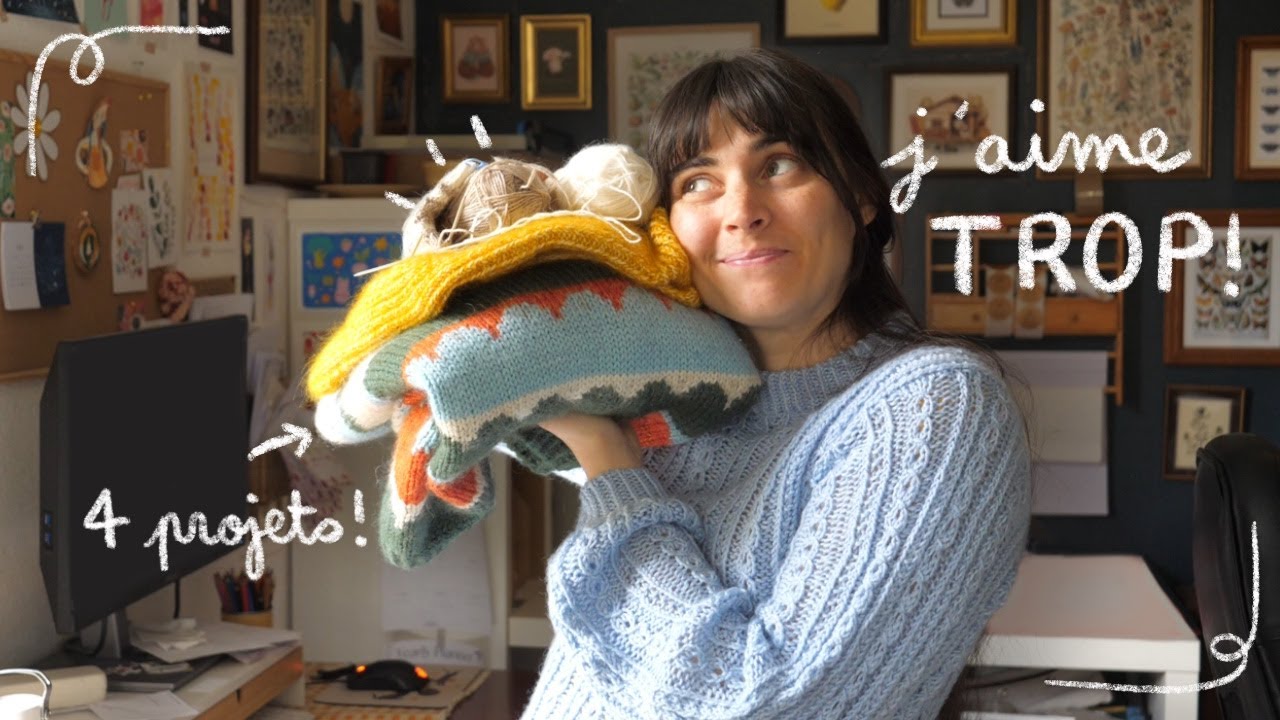 Ma vraie passion ✨ Quelques mois d'aventures de tricot, deux nouveaux pulls et quelques accessoires!