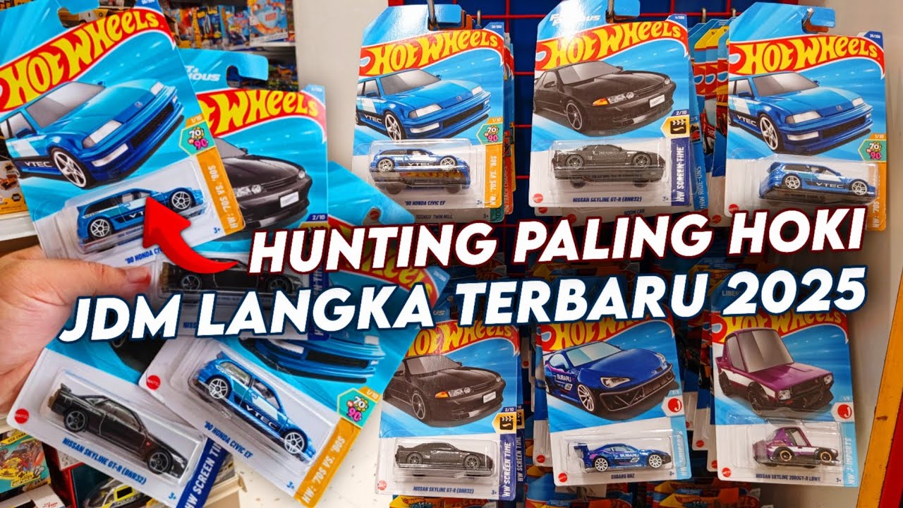 HUNTING HOT WHEELS JDM 2025 Gak Nyangka Bisa Borong JDM Paling Langka Terbaru