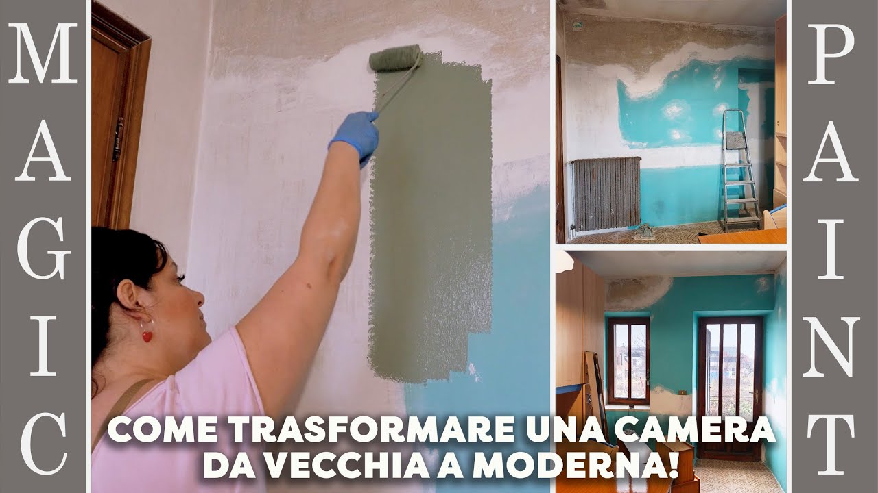 Как преобразить комнату с помощью цвета! 1-я ЧАСТЬ Меловая краска для DIY Elisa & MagicPaint