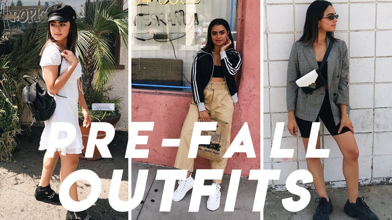 HOW TO STYLE SUMMER CLOTHES FOR  FALL | OUTFITS