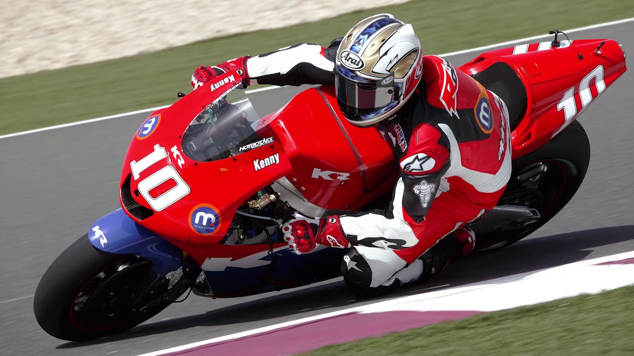 KENNY ROBERTS JR  CHOOSES ARAI