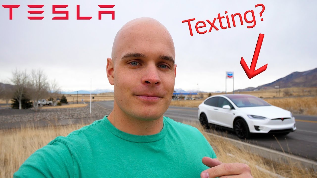 Can you Text and Drive a Tesla at the Same Time?