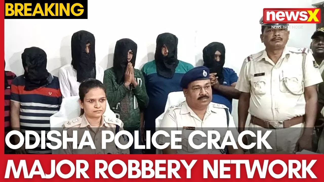 Odisha Police Crack Major Robbery Network, Arrest 8 Interstate Criminals from Jharkhand | NewsX