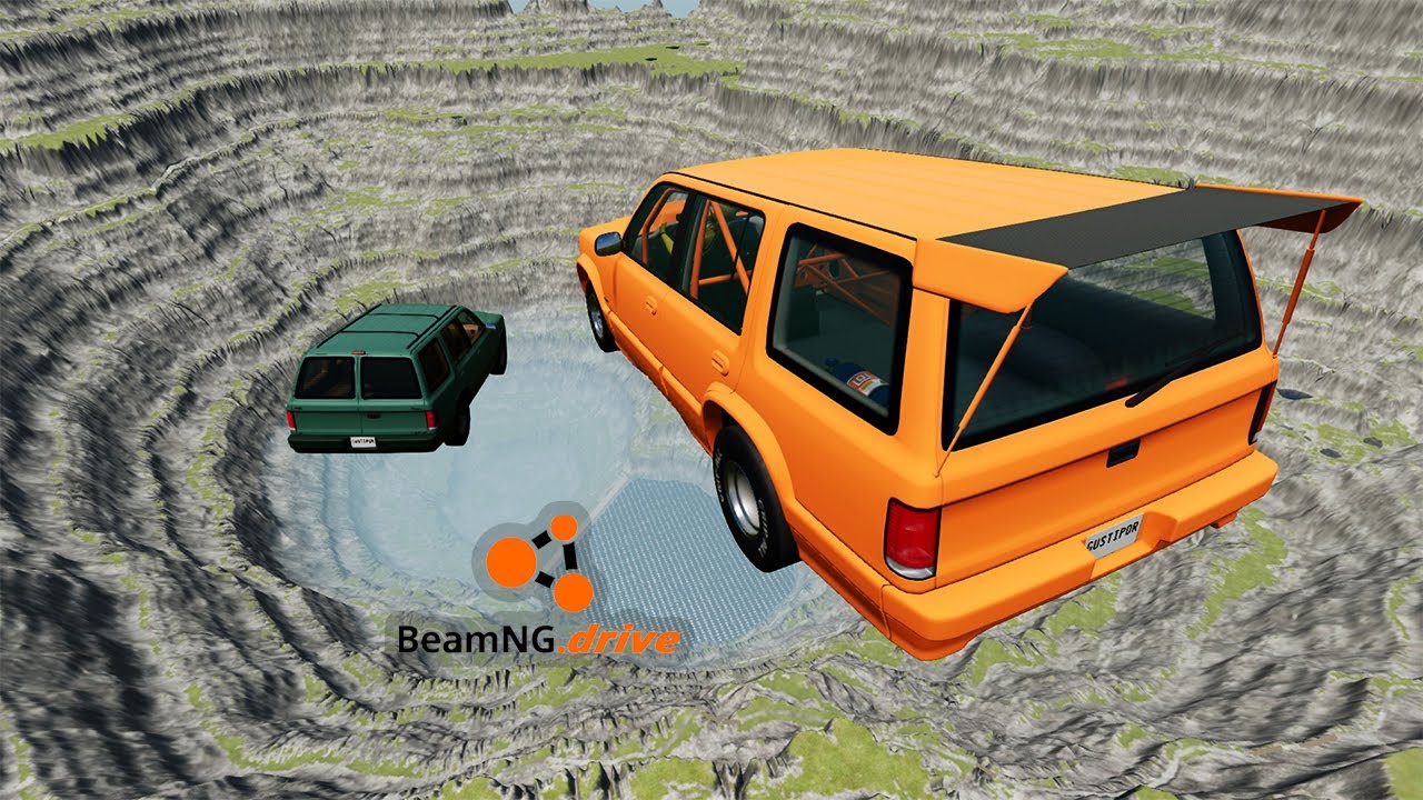 Cars Vs Leap Of Death #19 | BeamNg Drive | GM BeamNg
