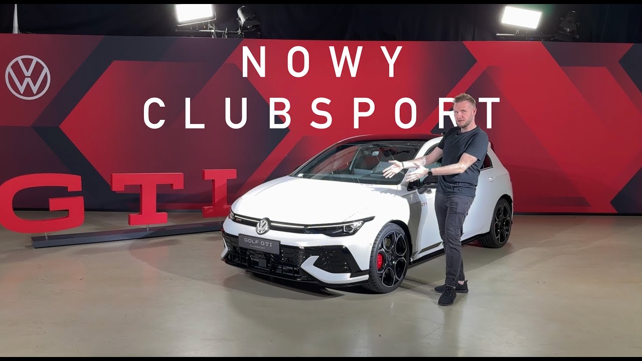 Volkswagen Golf GTI Clubsport 2024. PREZENTACJA i pierwsze wrażenia