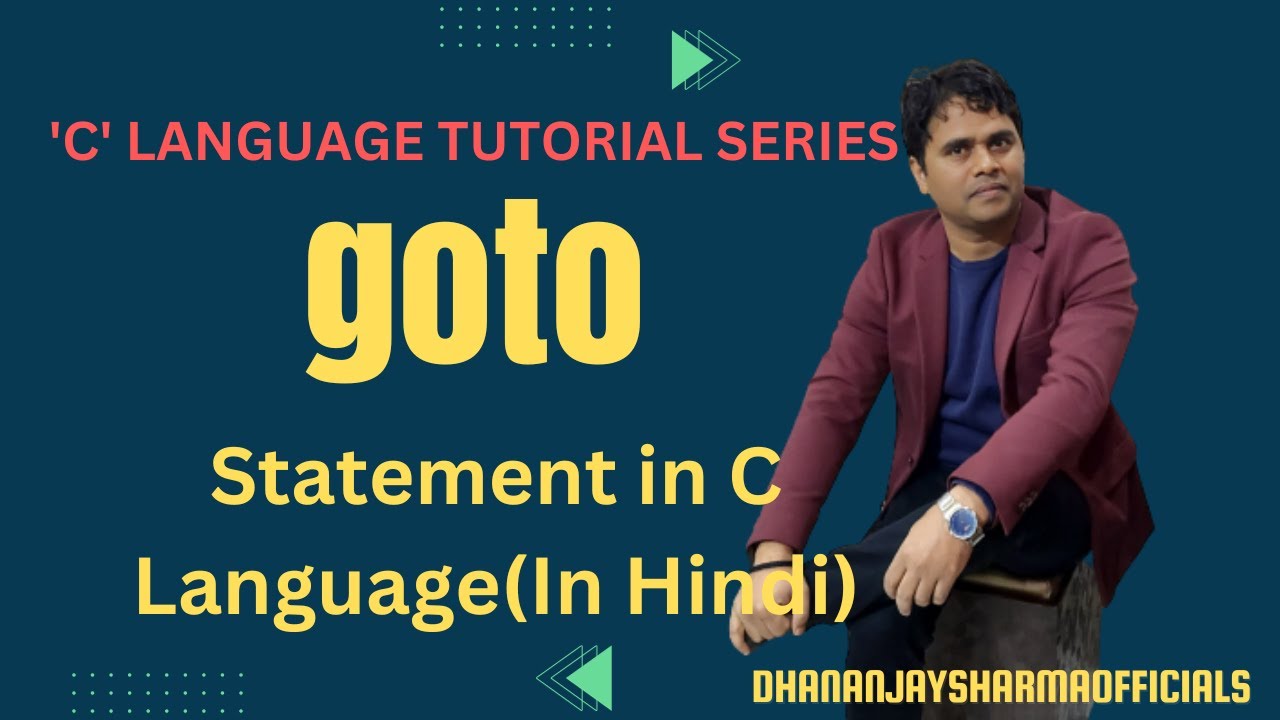 goto statement in c programming example | 'C' Language Tutorial in Hindi