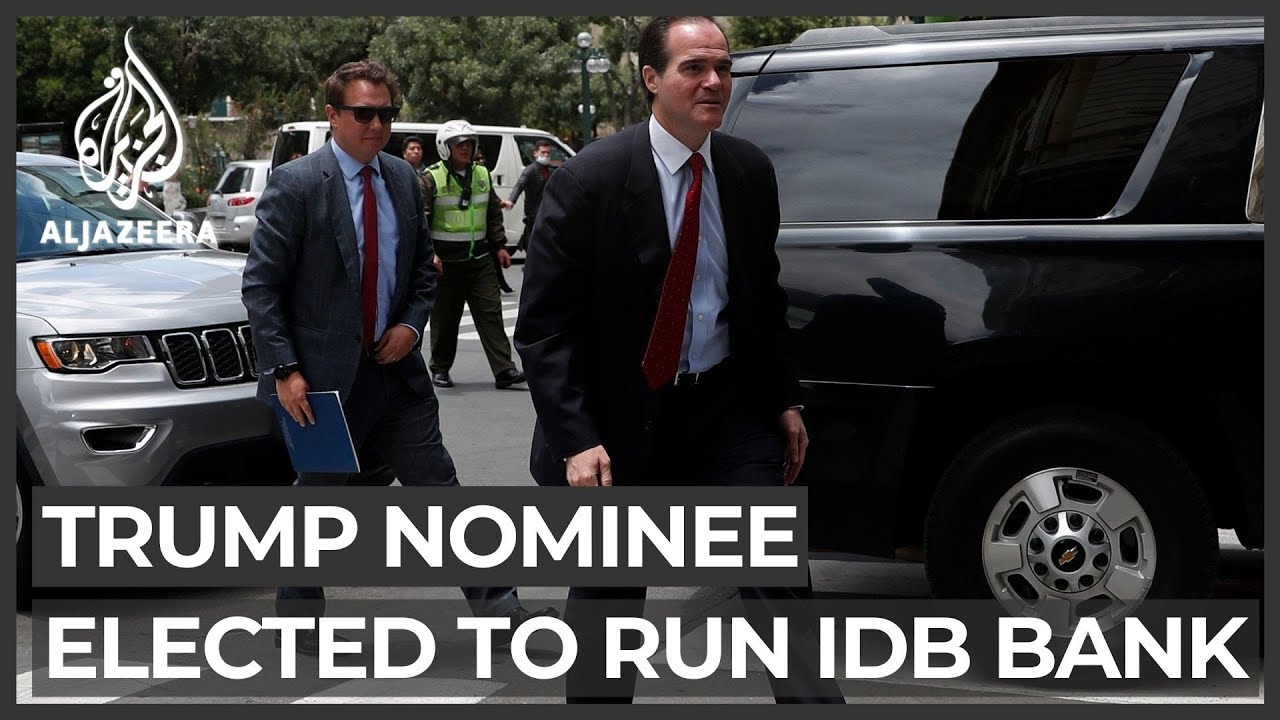 Trump nominee elected to head Latin American development bank