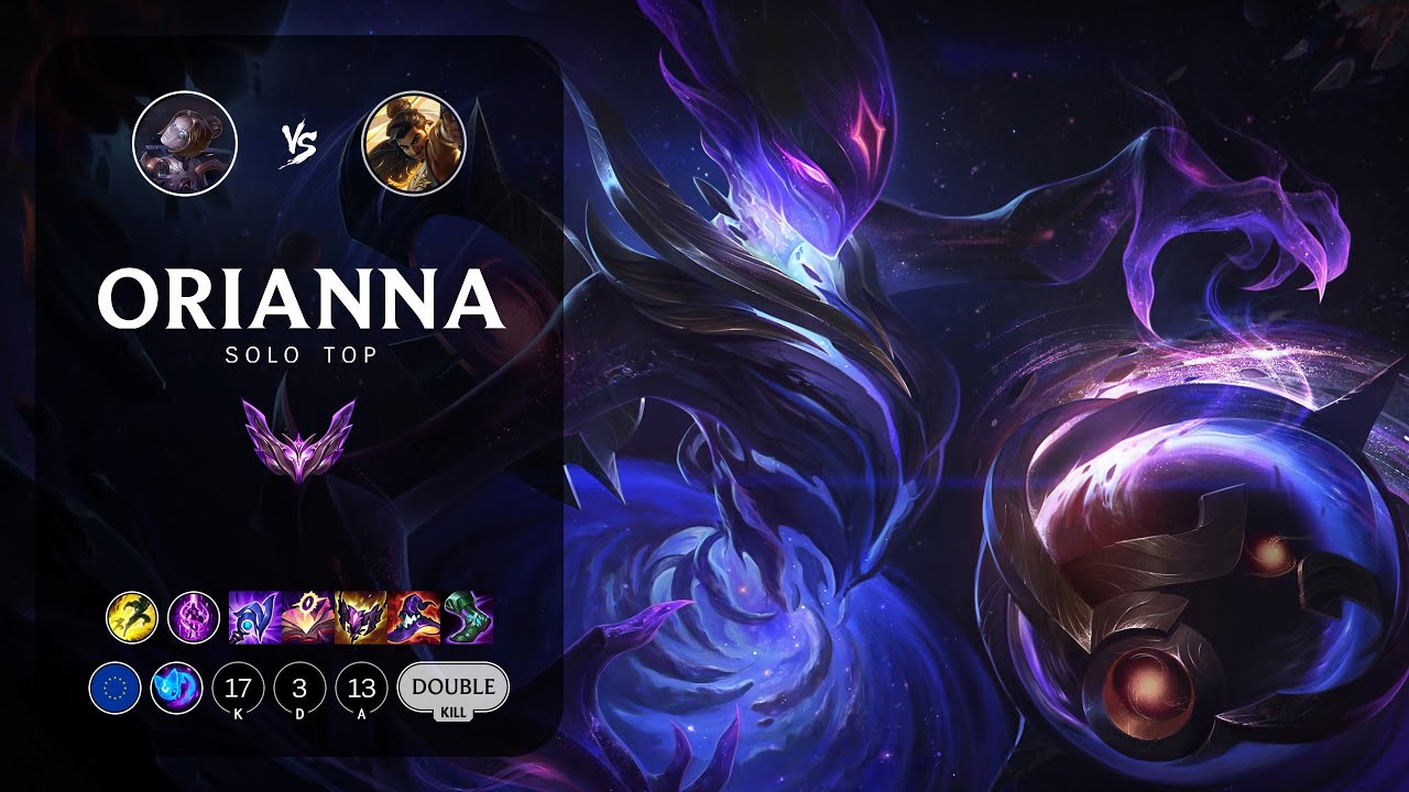 Orianna Top vs Akshan - EUW Master Patch 12.23
