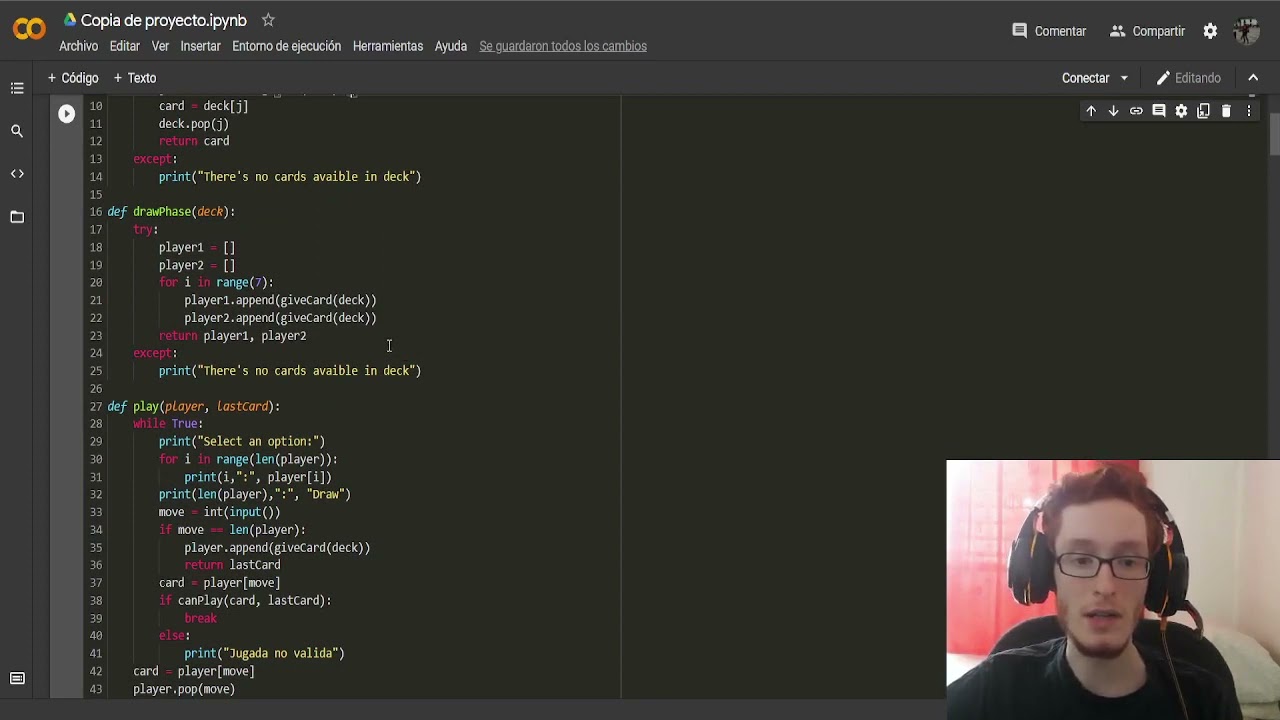 Simulaci&oacute;n Monte Carlo tree search para juego UNO