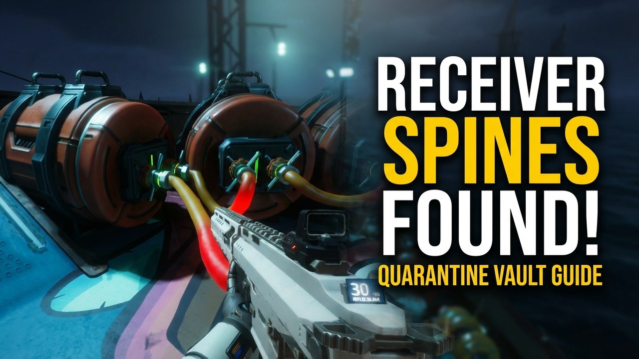 Finding the Receiver Spines | The Last Caretaker (Quarantine Amen Vault)