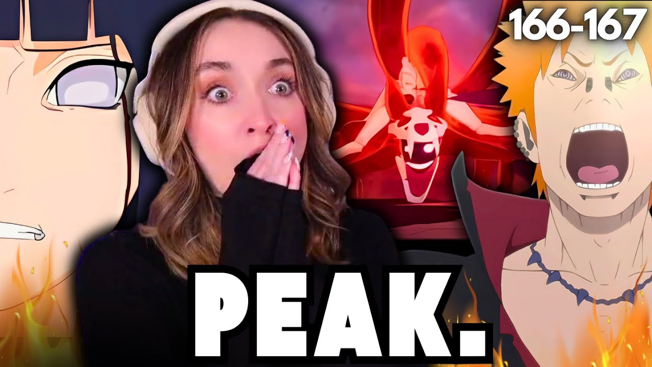 ДЕВЯТИХВОСТЫЙ НАРУТО против ПЕЙНА — СЛОМАЛ МОЮ КАМЕРУ! 🤯 Naruto Shippuden | Эпизод 166-167 РЕАКЦИ...