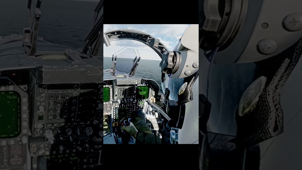 DCS F18 CARRIER TAKEOFF #f18 #shorts #short  #dcsworld #dcs  #aviation #viral #supercarrier #carrier