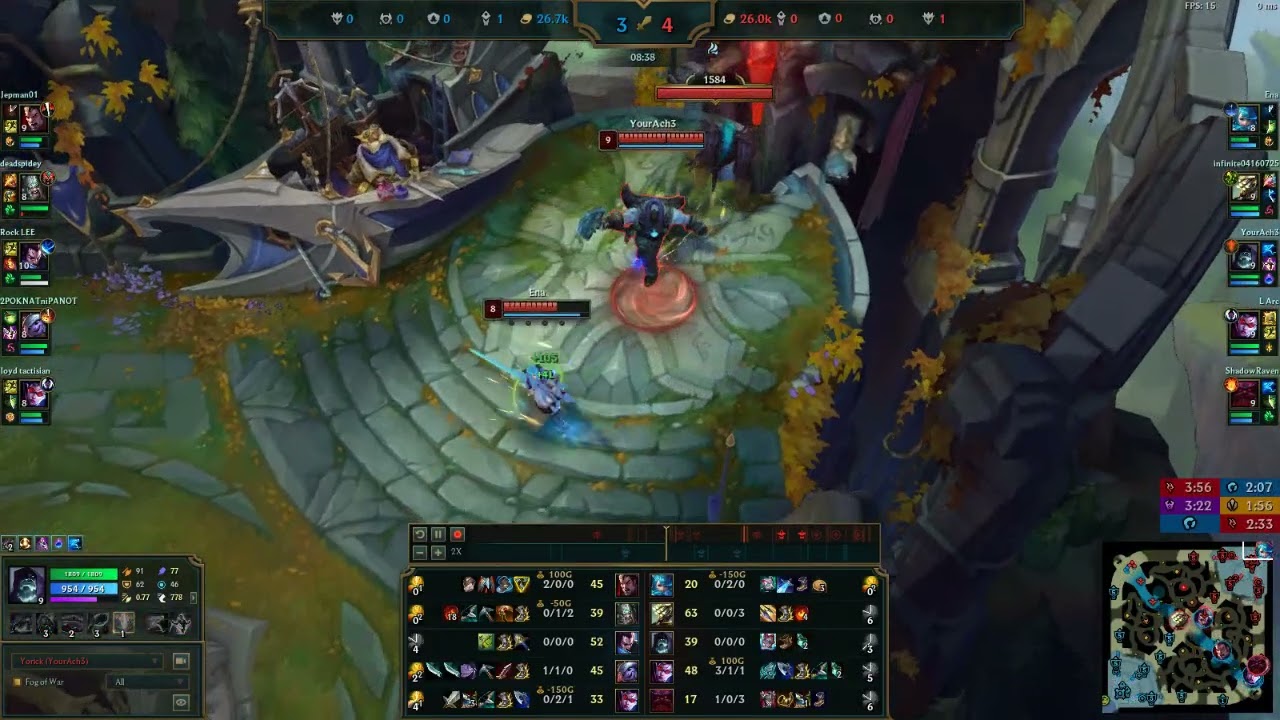 Yorick got a monstrous Vayne  So i just chiiled