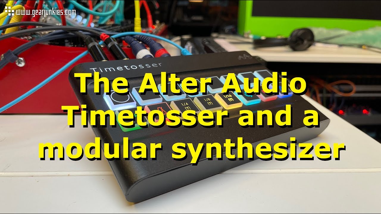 The Alter Audio Timetosser and a modular synthesizer