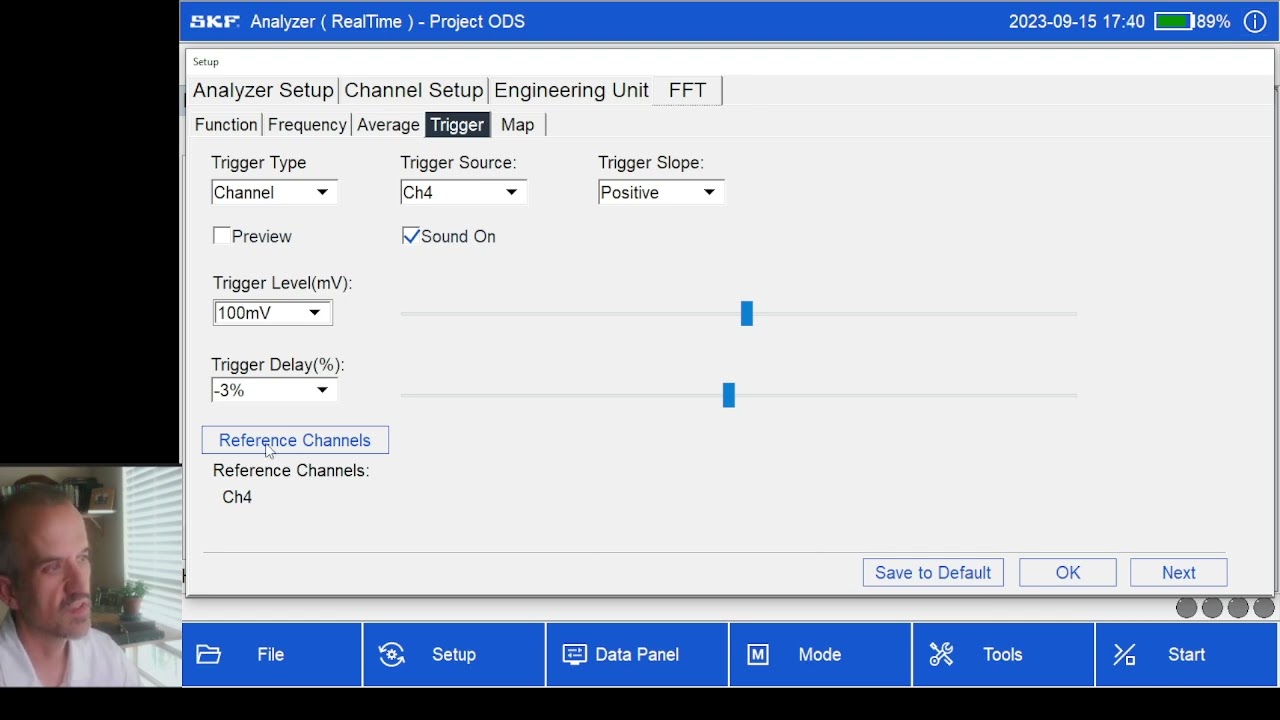 SKF Microlog dBX Bump Test walk through v1