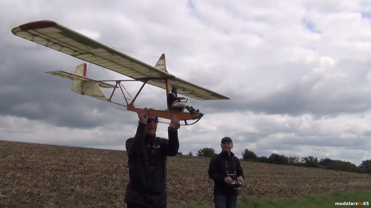 RC glider slope soaring   Owsiszcze 17 08 2021