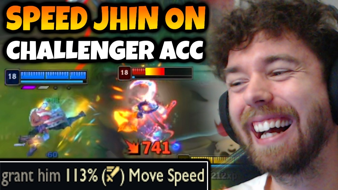 Can SPEED JHIN MID POP OFF even on my CHALLENGER ACCOUNT?!