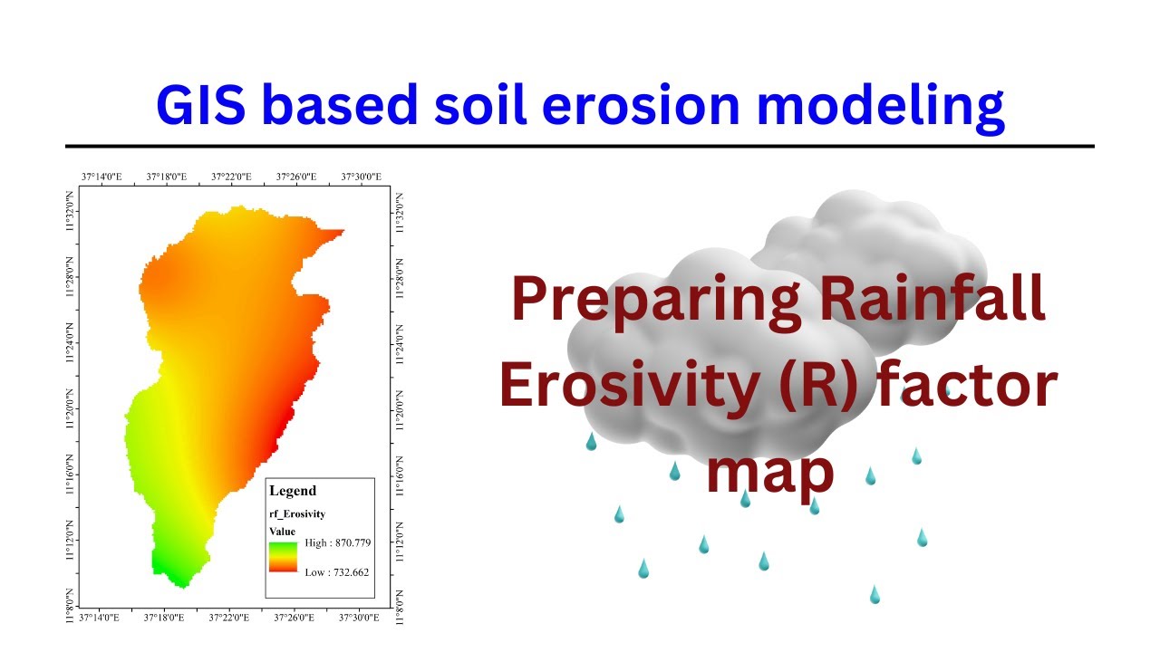 How can the rainfall Erosivity (R) factor spatial map be prepared to estimate soil loss?