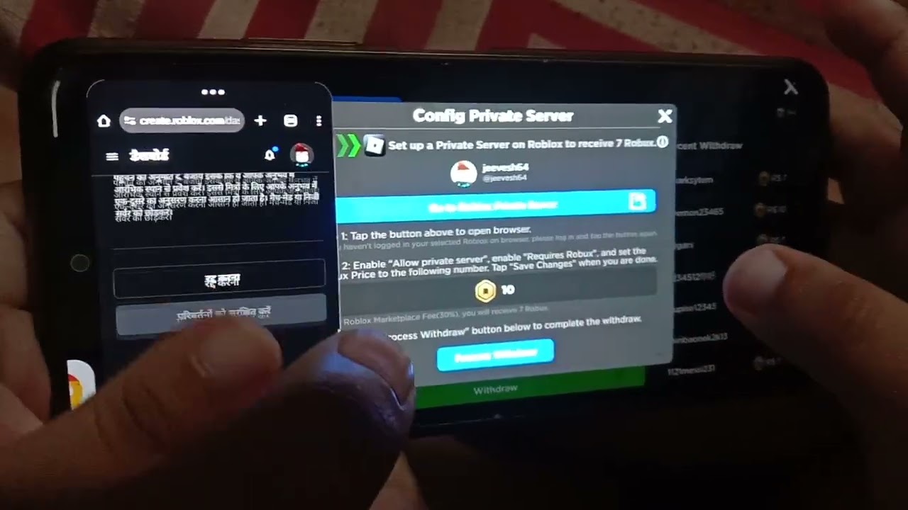 Free Robux from Blox World