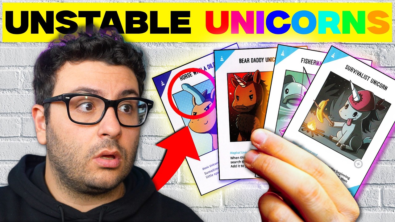 GIOCHIAMO AL GIOCO MENO FAMILY FRIENDLY DEL MONDO ! *UNSTABLE UNICORNS*