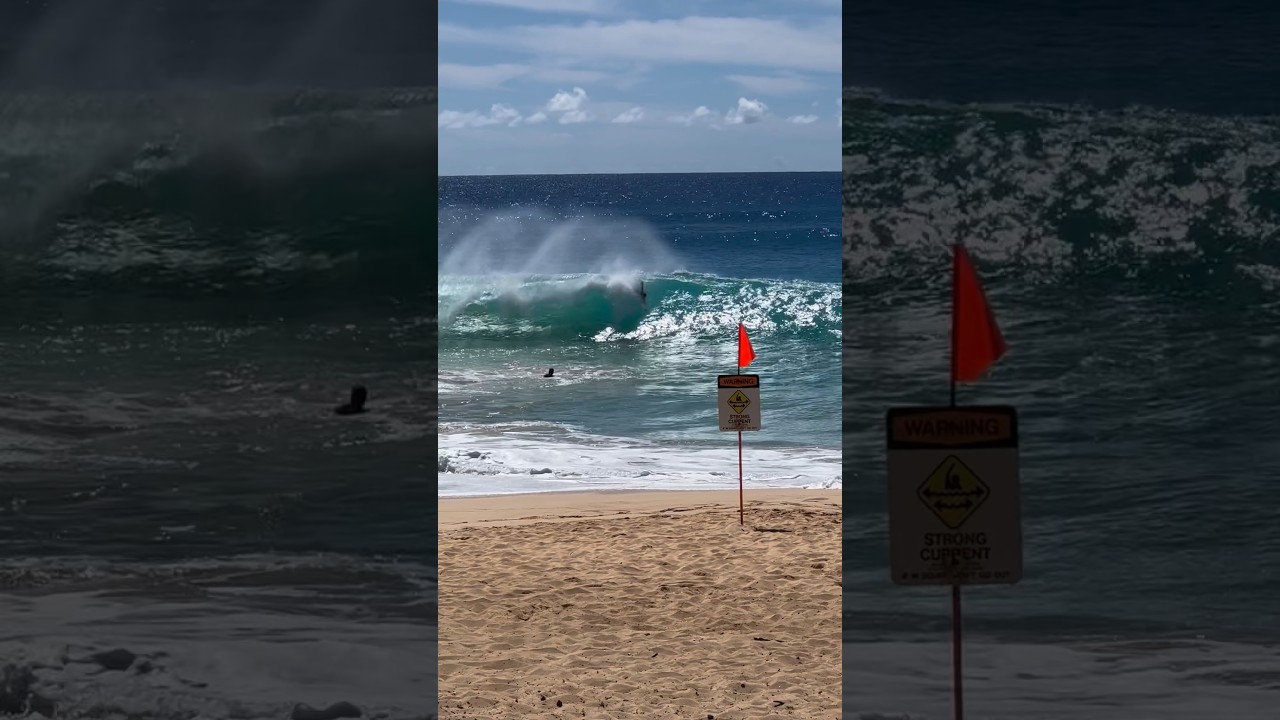 Bodysurfing Sandys Perfection🔥🔥🔥🔥🌊 #sandys #sandybeach #oahu #hawaii #foryou Bronson Canbrah