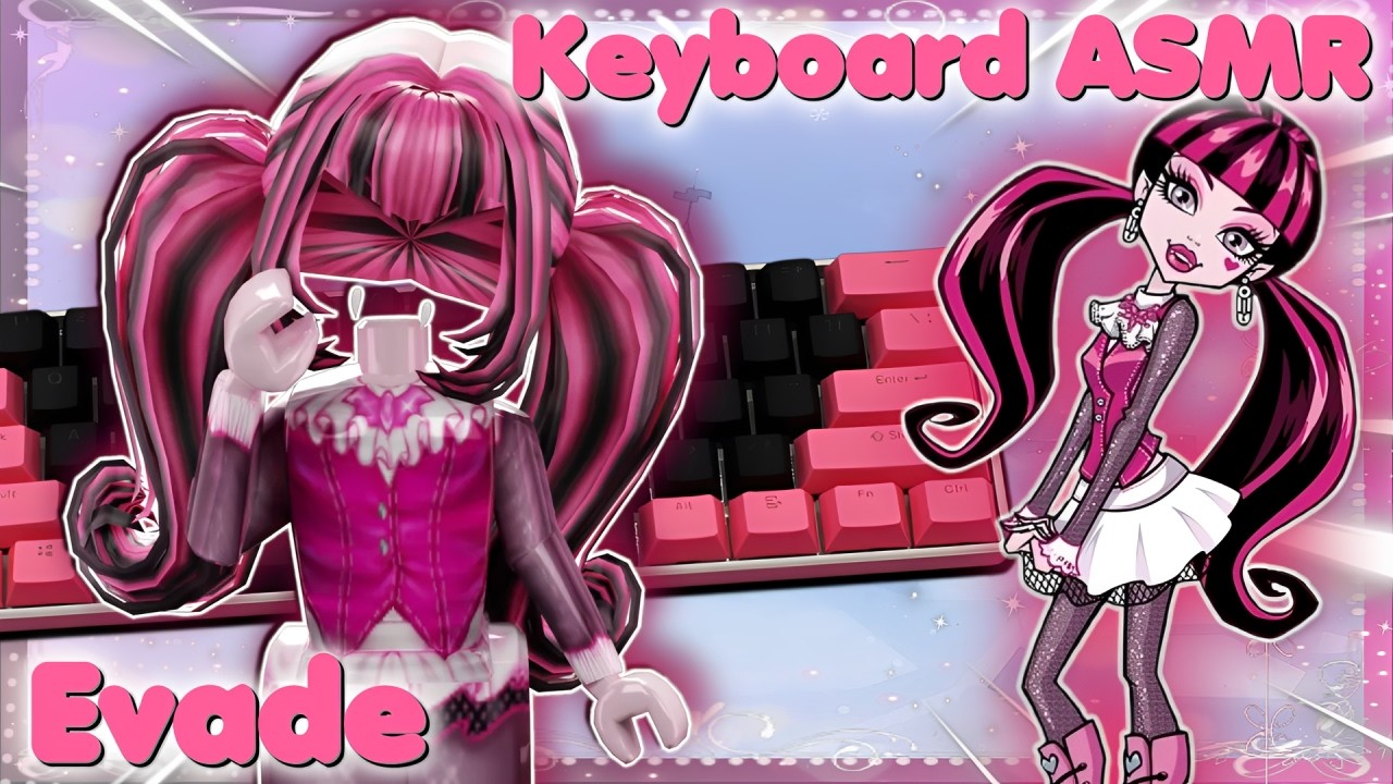 Roblox Evade 💌 Valentine’s Update w/ SUPER *CREAMY* Keyboard ASMR (Handcam)