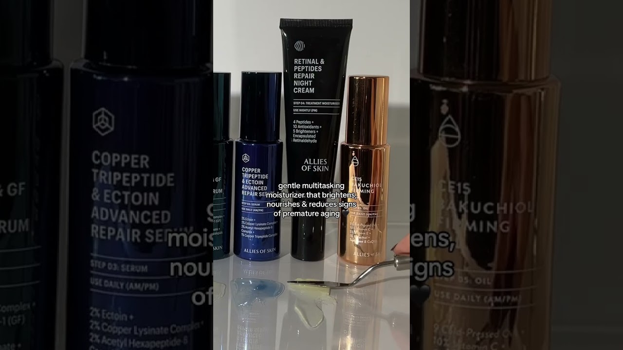 sensitized skin? we got you! 💙 #alliesofskin #shorts #coppertripeptide