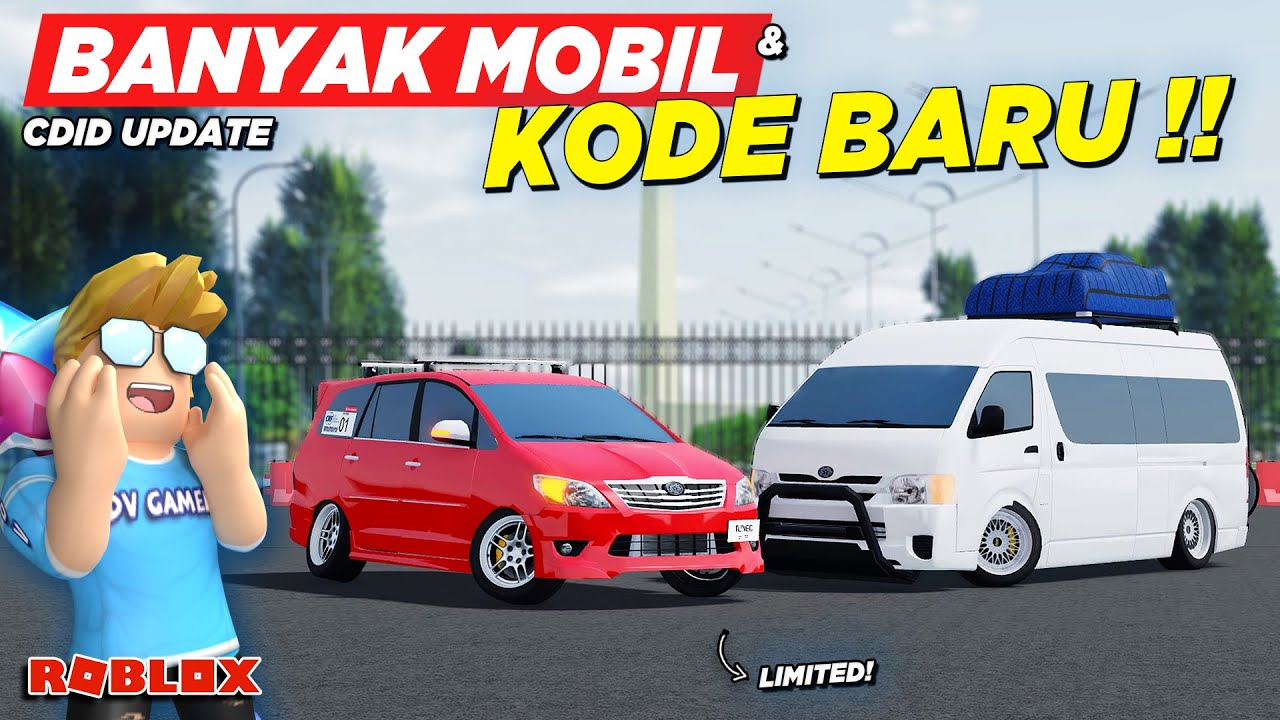 BANYAK KODE REDEEM BARU DAN BERBURU MOBIL LIMITED DI CDID UPDATE TERBARU - Roblox Indonesia