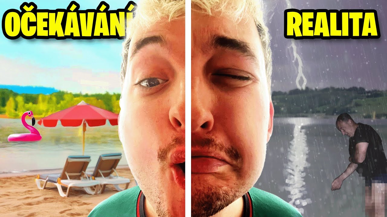 EXTRÉMNÍ SUMMER VIBE NA MÁCHÁČI (pořád pršelo) 18+
