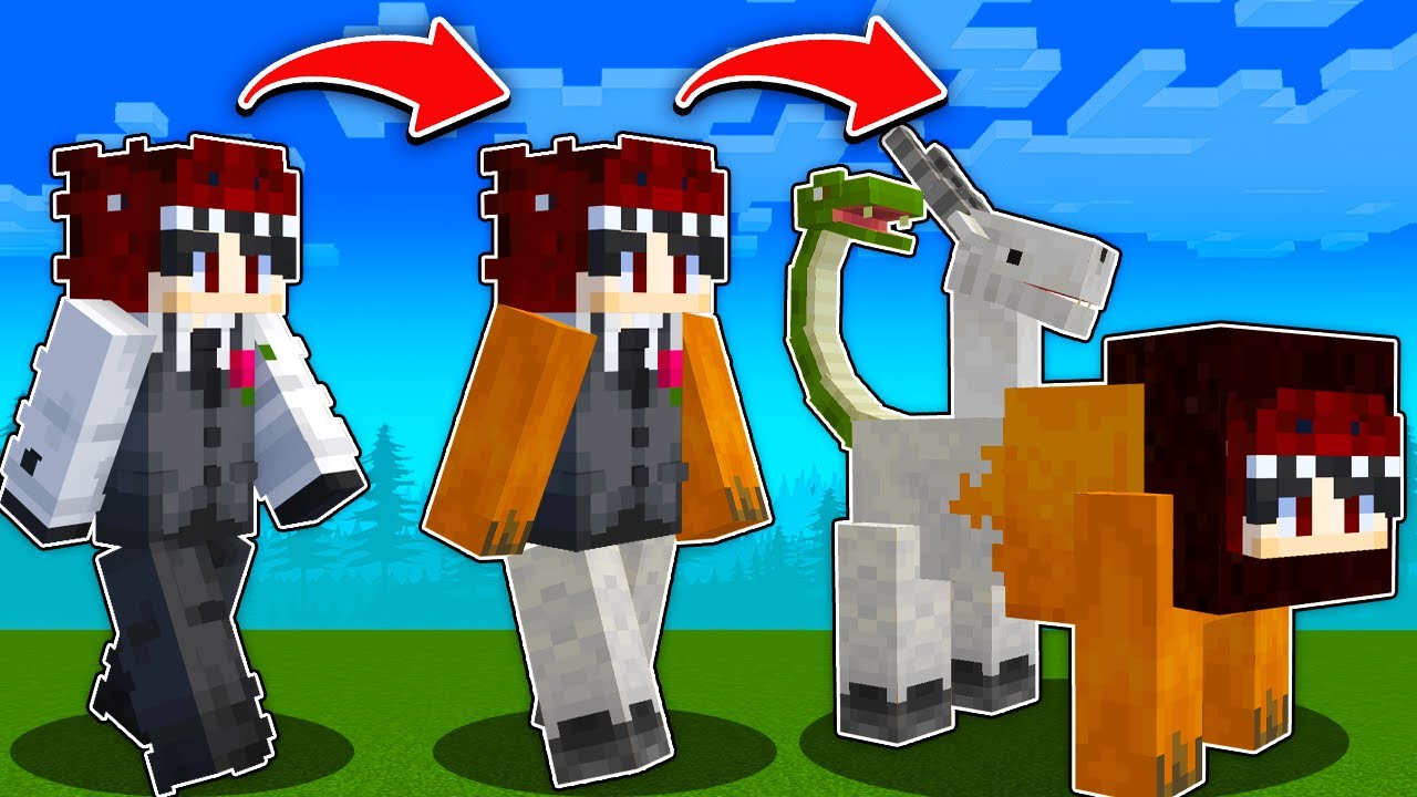 ماين كرافت بس اي موب اذبحه اقدر اتحول له !!🔥 | الوحوش المتحولة !😱