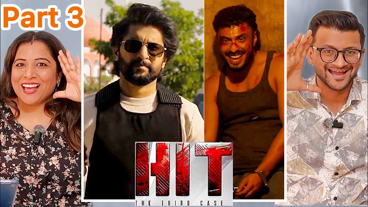 HIT: The Third Case | Kashmir Fight Scene | Nani | Reaction Video | Dipoosreaction 