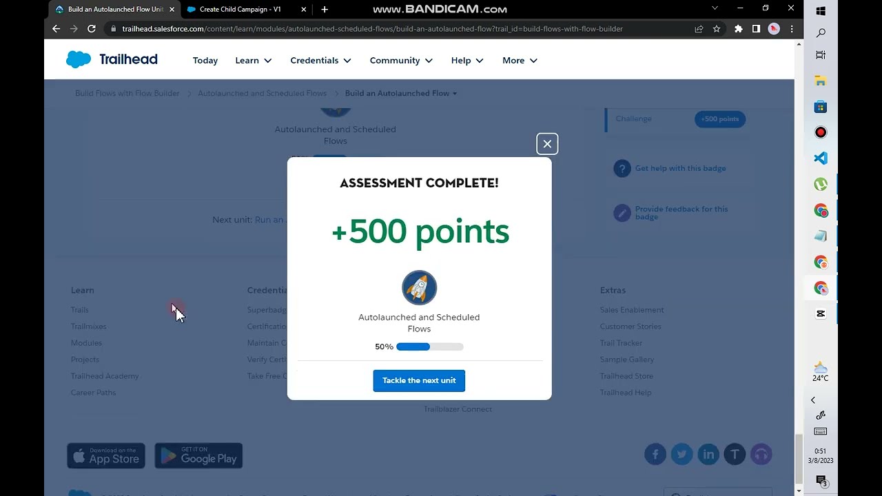 Build an Autolaunched Flow | Autolaunched and Scheduled Flows | Challenge 2 | Salesforce Trailhead