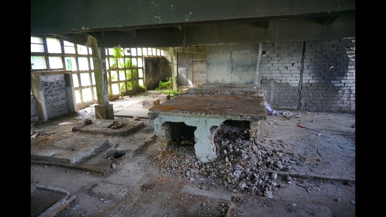 Dawna kotłownia. Urbex Rumunia.