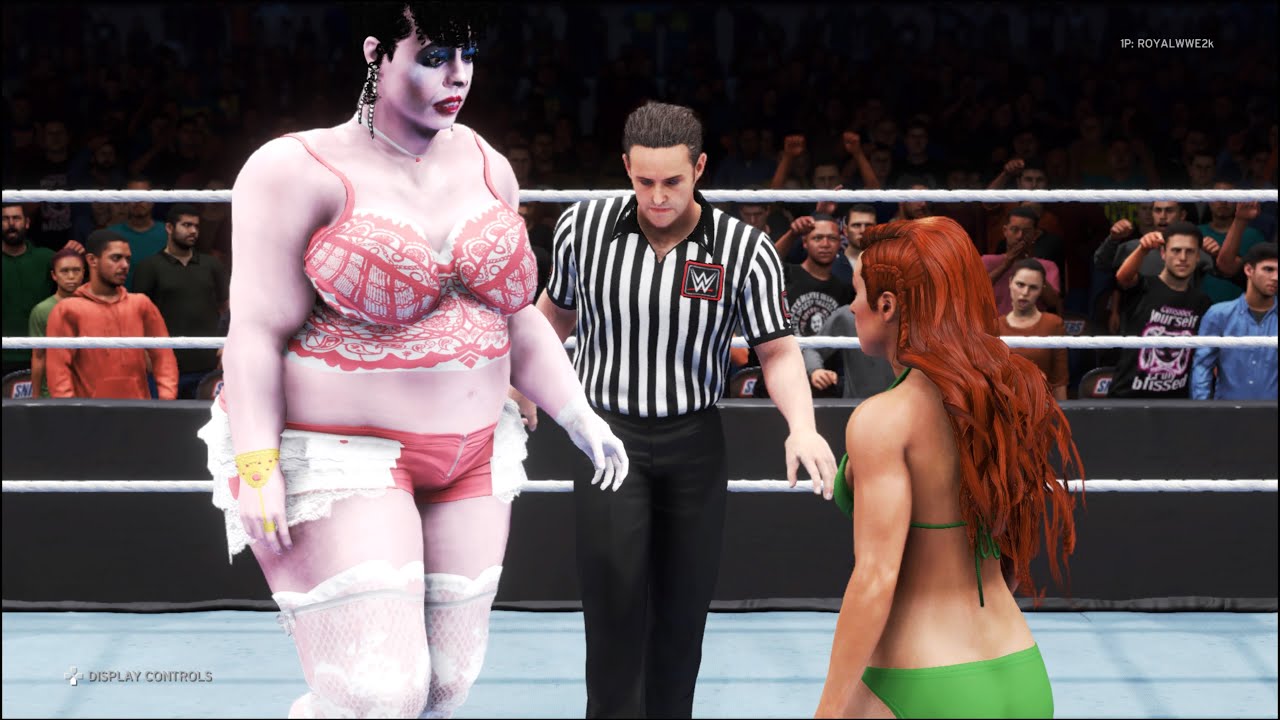 ПОЛНЫЙ МАТЧ - Эми против Бекки Линч - WWE 2K20 - Королевские бои девушек 💖