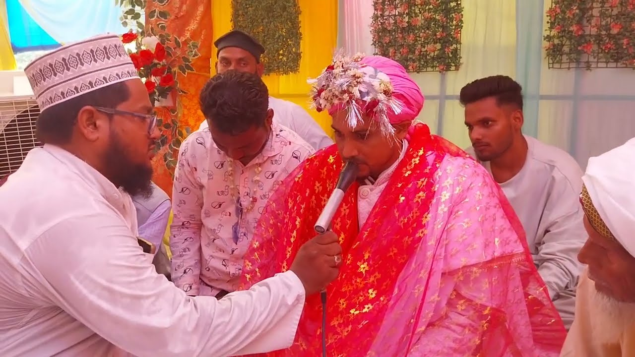 Muslim Nikkkah Ceremony | Shaadi Mubarak Tarwara | Nikkkah Kaise Hota hai | Wedding Ceremony | Irfan