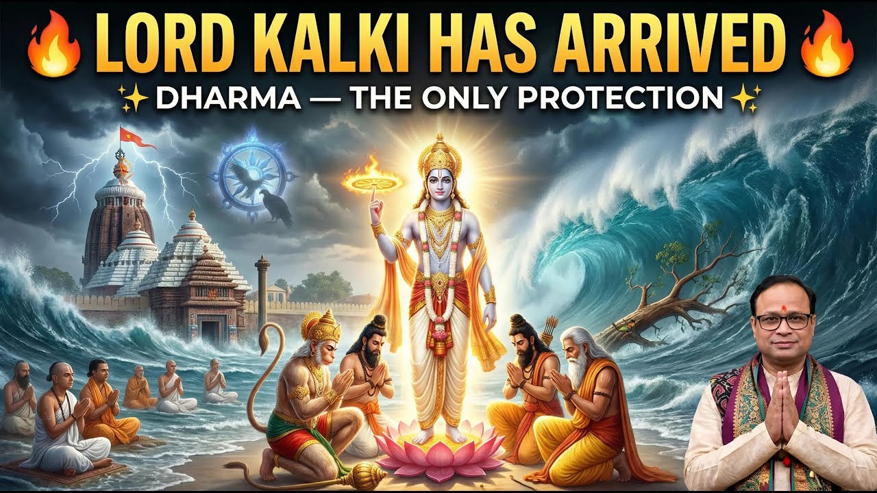 LORD KALKI HAS ARRIVED &mdash; ONLY DHARMA WILL PROTECT YOU