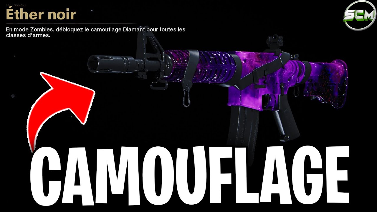 MEILLEUR ASTUCE POUR DÉBLOQUER LE CAMOUFLAGE DARK MATTER FACILEMENT ET RAPIDEMENT EN ZOMBIE COLD WAR