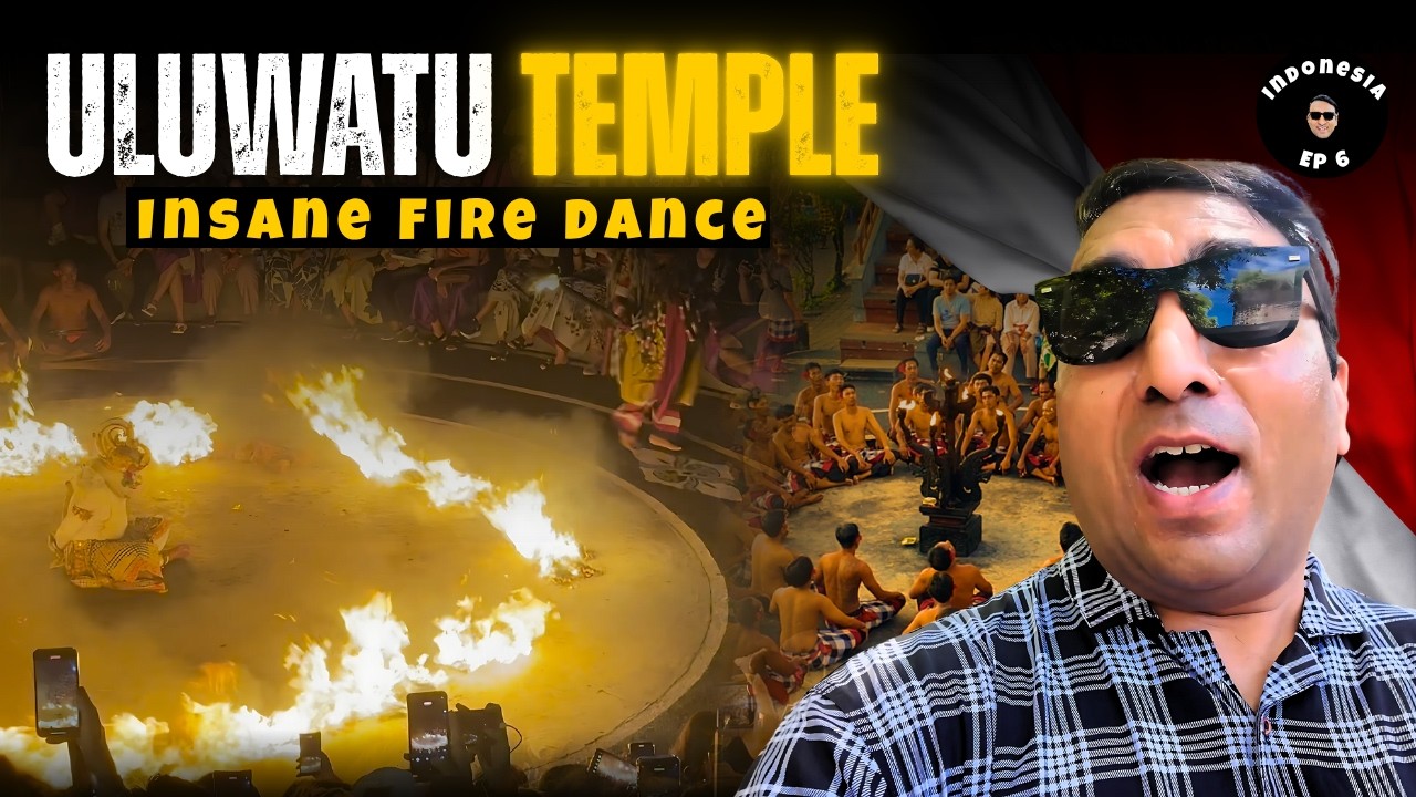 Kecak Fire Dance at Uluwatu Temple | Insane Experience 🔥🌅