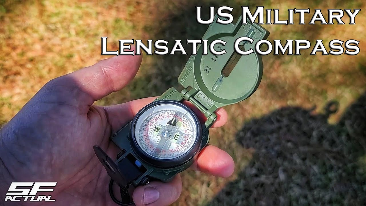 US Military Basic Land Navigation (Part 1.1) - Lensatic Compass (How to Use)