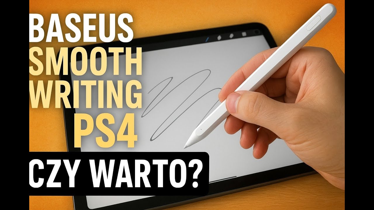 Jak działa rysik do iPod - Baseus Smooth Writing PS4