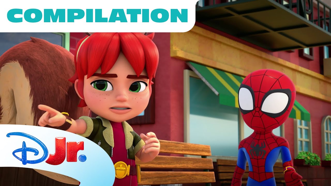 Spidey's New Friends 🕷️ | Spidey and His Amazing Friends 🕸️ | Disney Jr. MENA