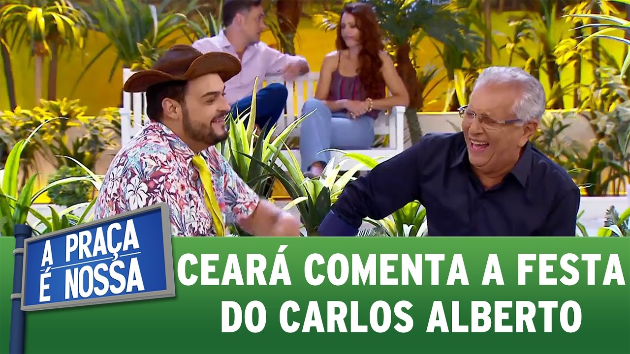 Cear&aacute; comenta sobre a festa do Carlos Alberto | A Pra&ccedil;a &Eacute; Nossa (23/03/17)