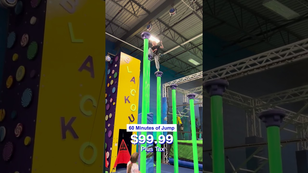 Summer Pass 2024 #kids #summerfun #trampolineparks #adventurepark  #fun