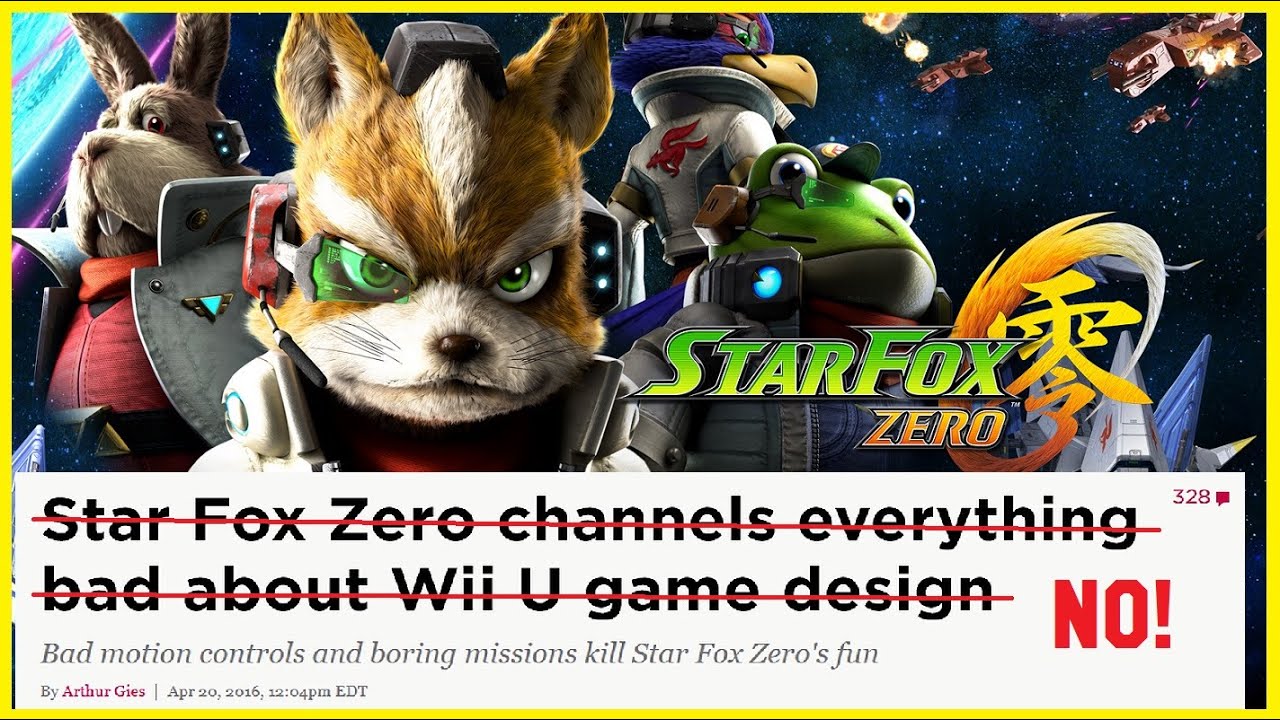 In Defense of Star Fox Zero, Why Are Reviewers Scrubs?