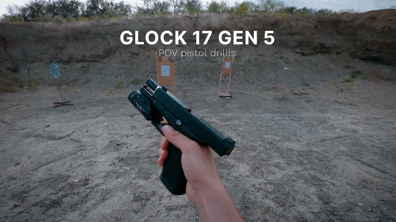 Glock 17 Gen 5 Pistol Drills: FPS Style