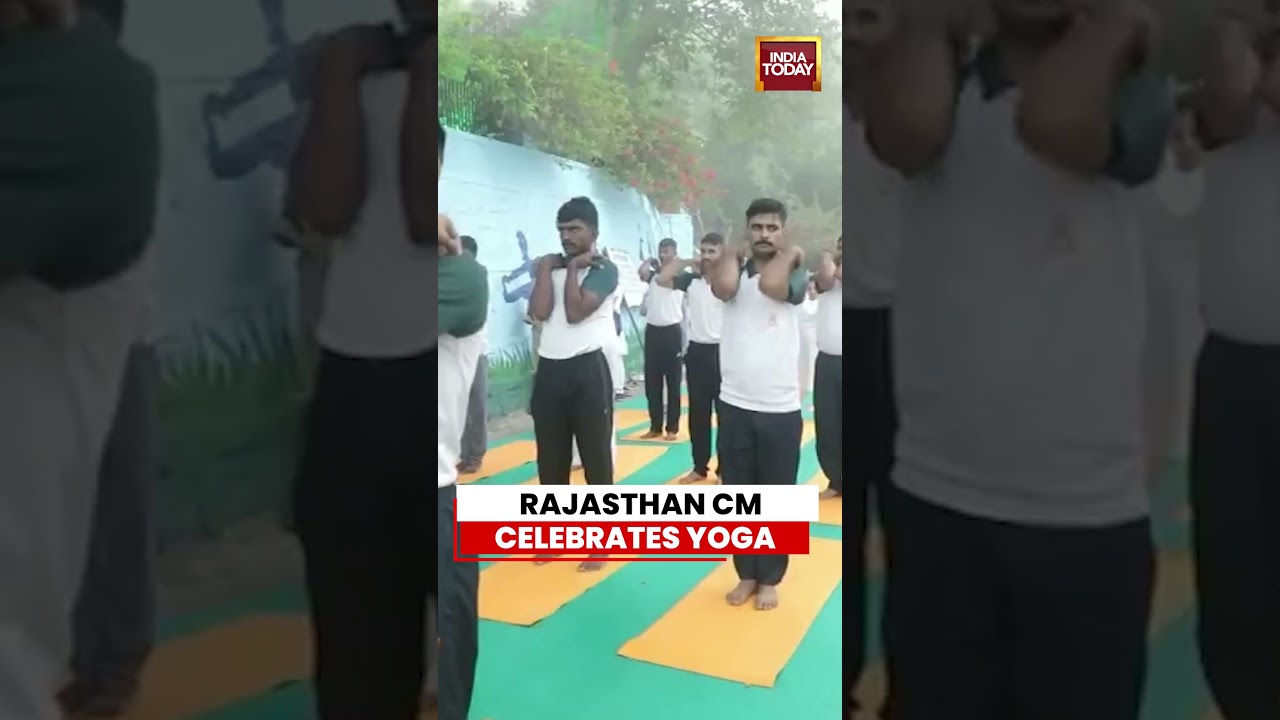 Rajasthan CM Bhajanlal Sharma Performs Yoga in Mount Abu on International Yoga Day 2026